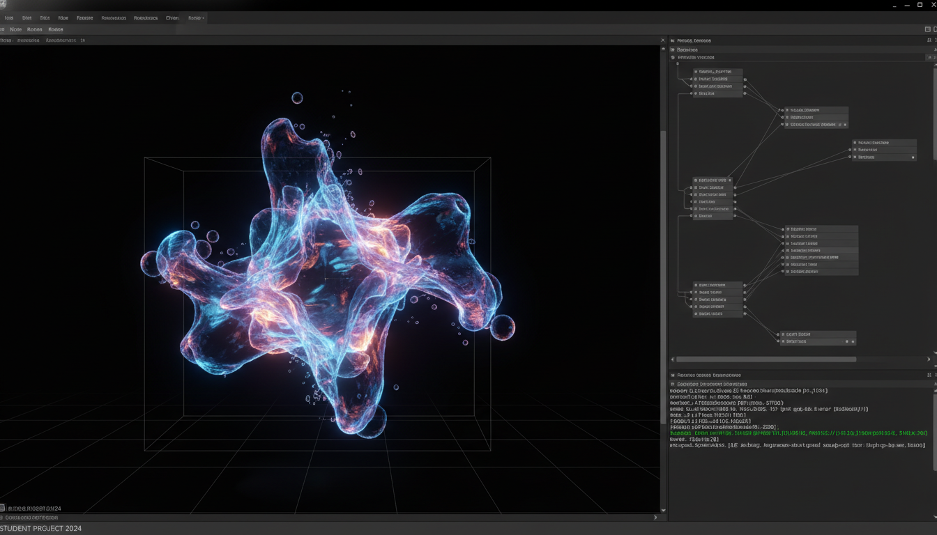 Demo de shader en tiempo real