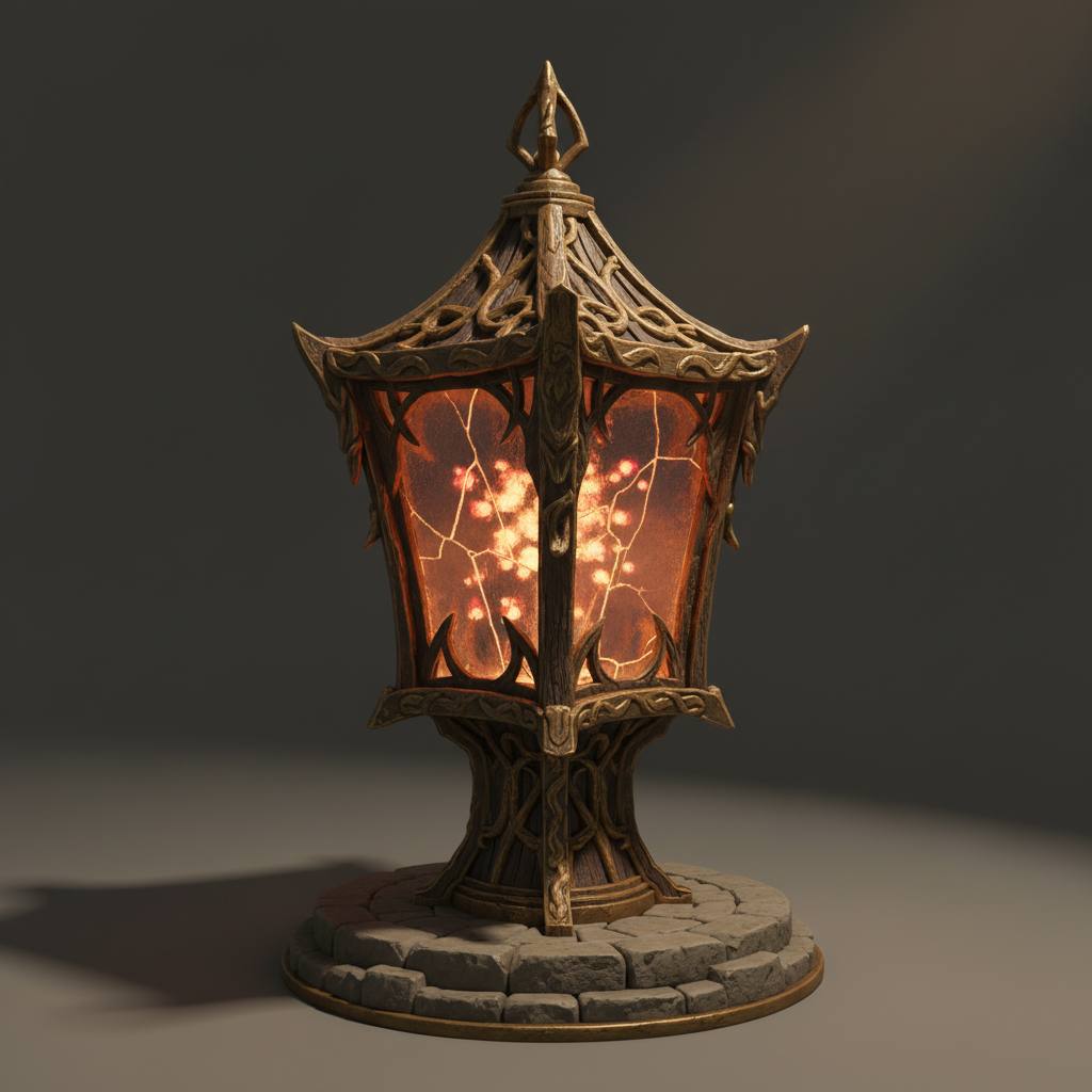 Estudio de props con texturas PBR