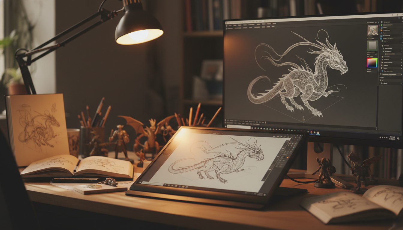 Espacio de trabajo del estudio