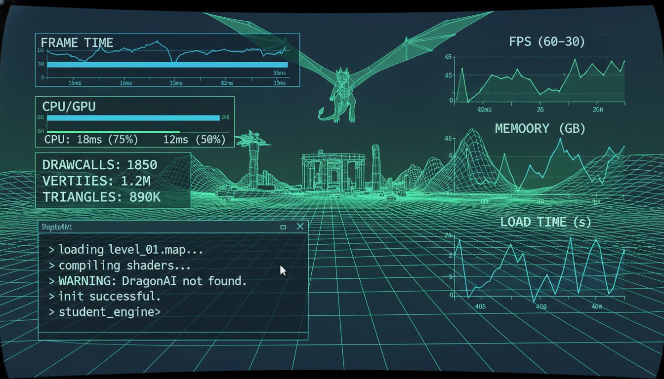 HUD de depuración del motor