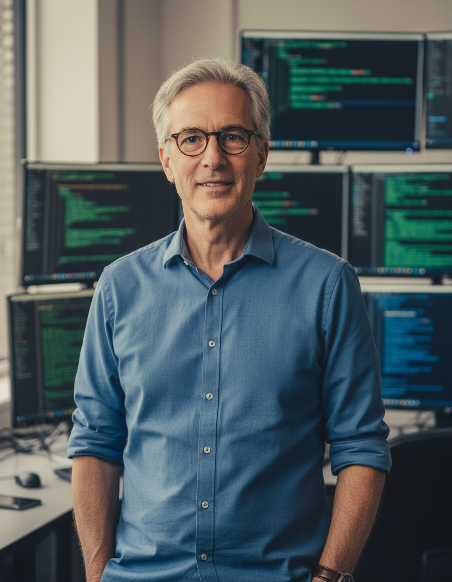 Retrato del profesor de Programación de Ingeniería en Simulación Interactiva